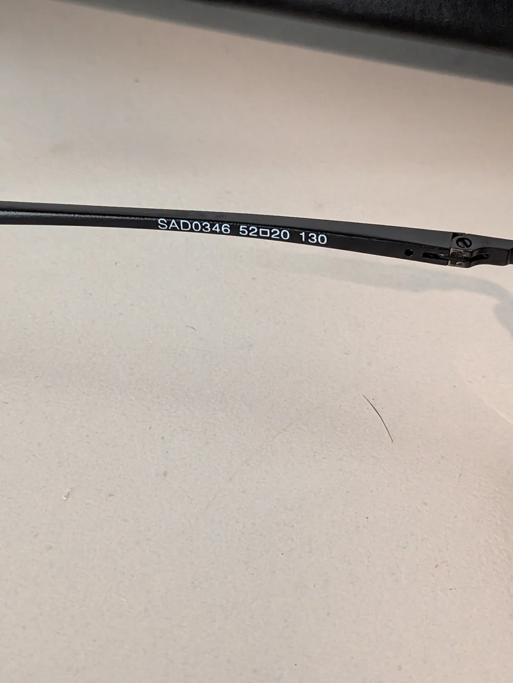 Vintage Oakley Sado SAD0346 Sunglasses Black Made USA Y2K w/ Original Case